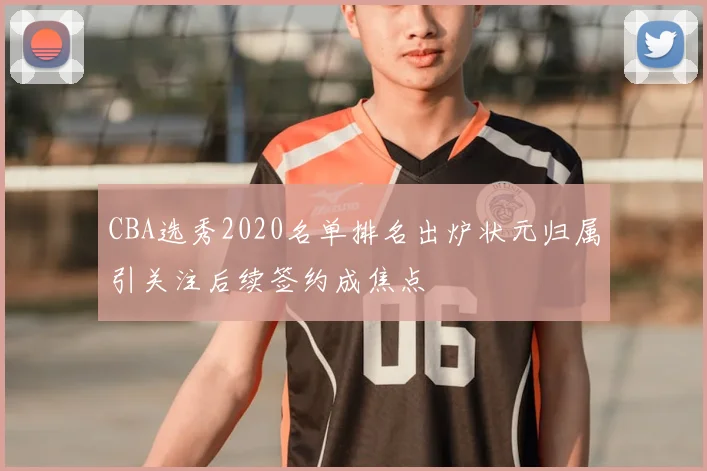 CBA选秀2020名单排名出炉状元归属引关注后续签约成焦点